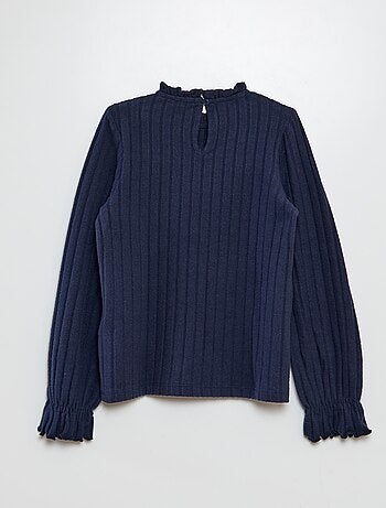 T-shirt in maglia morbida