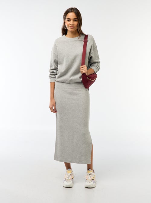 T-shirt in maglia peluche spessa - Kiabi