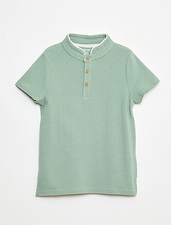 T-shirt in maglia piqué