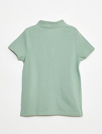 T-shirt in maglia piqué