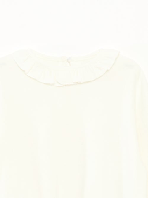 T-shirt in maglia soffice tinta unita - Kiabi