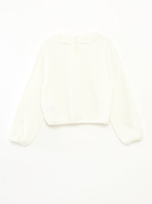 T-shirt in maglia soffice tinta unita - Kiabi