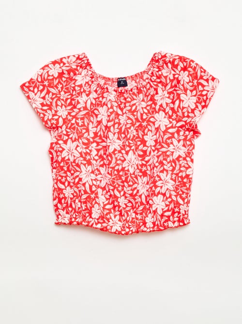 T-shirt in maglia stretch - Kiabi