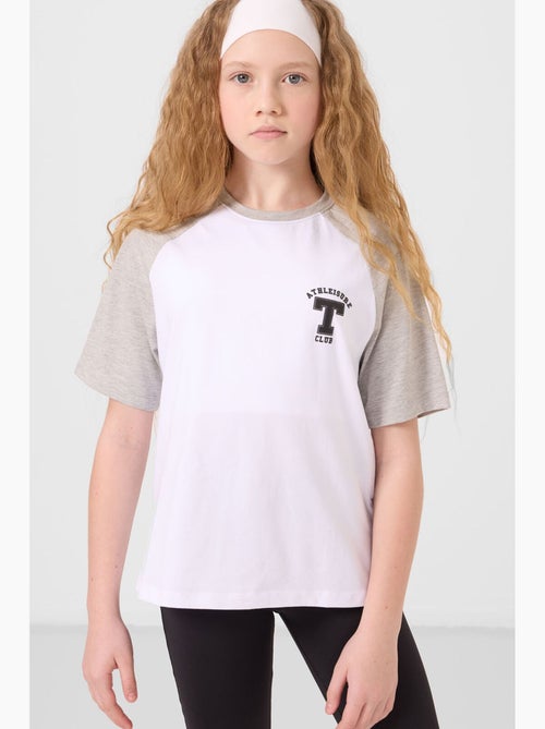 T-shirt in misto cotone tommy - Kiabi