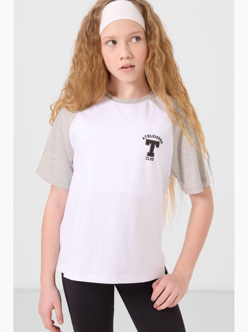 T-shirt in misto cotone tommy - Kiabi