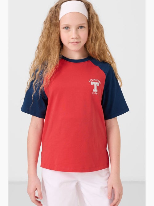 T-shirt in misto cotone tommy - Kiabi