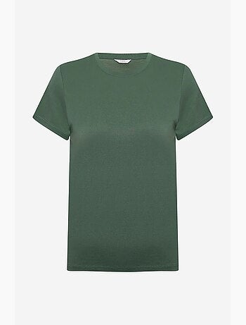 T-shirt in modal regular fit con girocollo penti