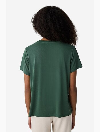 T-shirt in modal regular fit con girocollo penti