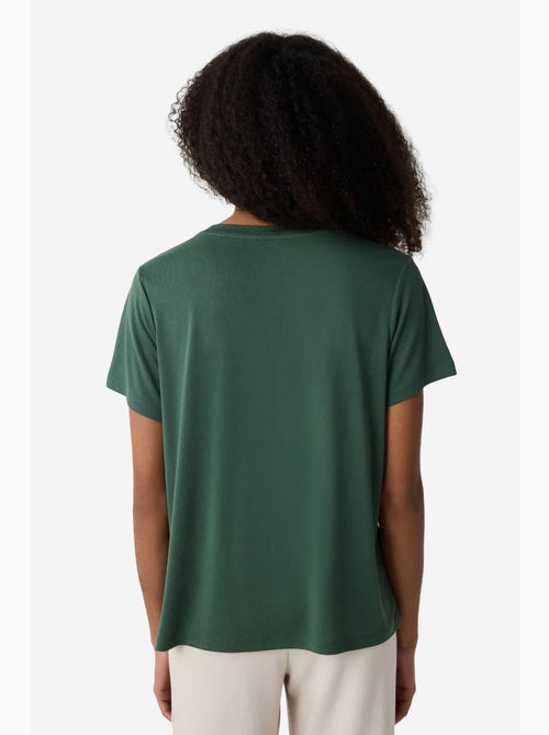 T-shirt in modal regular fit con girocollo penti - Kiabi T-shirt in modal regular fit con girocollo penti - Kiabi