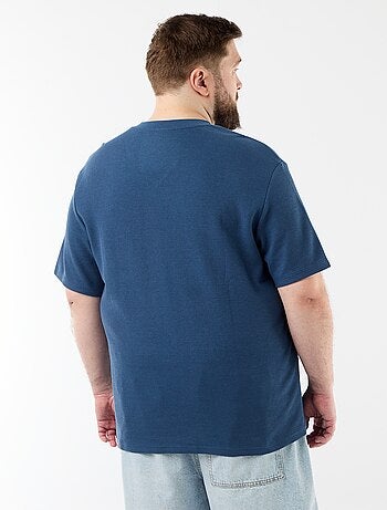 T-shirt in piqué a maniche corte