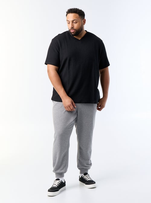 T-shirt in piqué a maniche corte - Kiabi