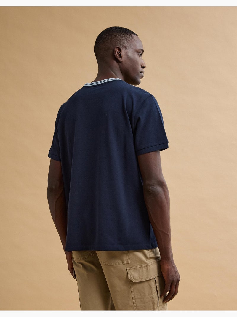 T-shirt in piquet, MO Fashion Blu - Kiabi