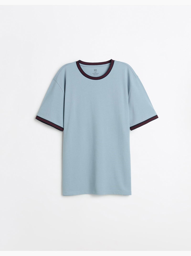 T-shirt in piquet, MO Fashion Blu - Kiabi