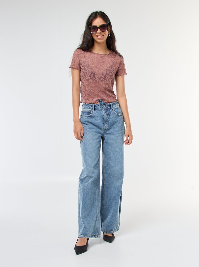 T-Shirt Donna OM3 Con Stampa Divertente | Cotone, Vestibilità Slim, Streetwear, Stampa Digitale
