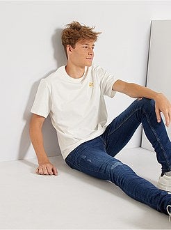 Ragazzo 10-18 anni - T-shirt in puro cotone eco-sostenibile - Kiabi