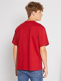 Ragazzo 10-18 anni - T-shirt in puro cotone eco-sostenibile - Kiabi