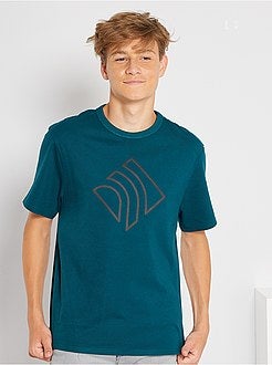 Ragazzo 10-18 anni - T-shirt in puro cotone eco-sostenibile - Kiabi