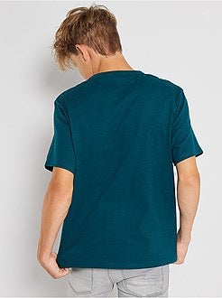 Ragazzo 10-18 anni - T-shirt in puro cotone eco-sostenibile - Kiabi