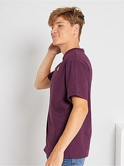 Ragazzo 10-18 anni - T-shirt in puro cotone eco-sostenibile - Kiabi