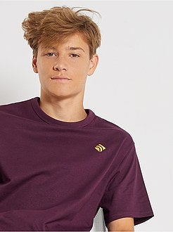 Ragazzo 10-18 anni - T-shirt in puro cotone eco-sostenibile - Kiabi