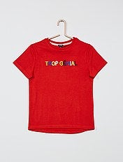 maglia puma bambino rosse
