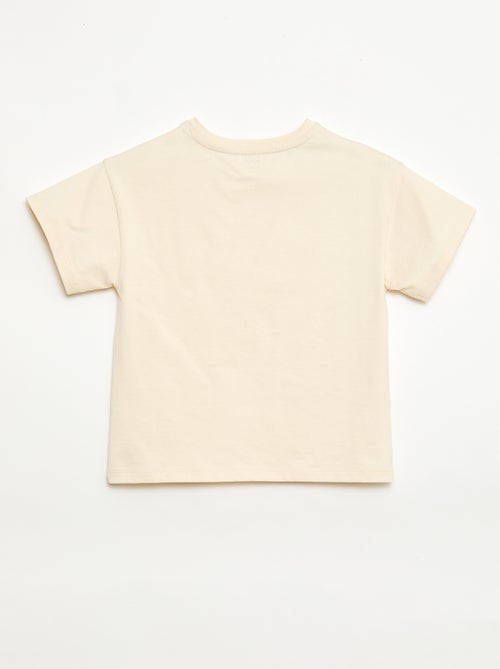 T-shirt in Tough Cotton a maniche corte - Kiabi