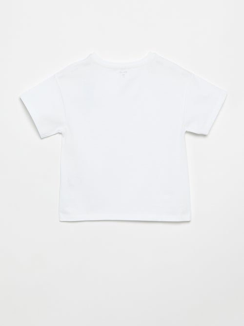 T-shirt in Tough Cotton a maniche corte - Kiabi