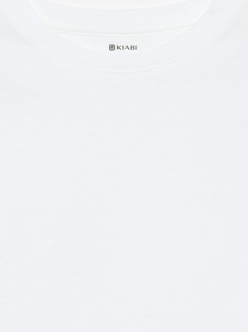 T-shirt in Tough Cotton a maniche corte - Kiabi