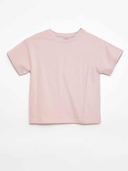 T-shirt in Tough Cotton a maniche corte - Kiabi
