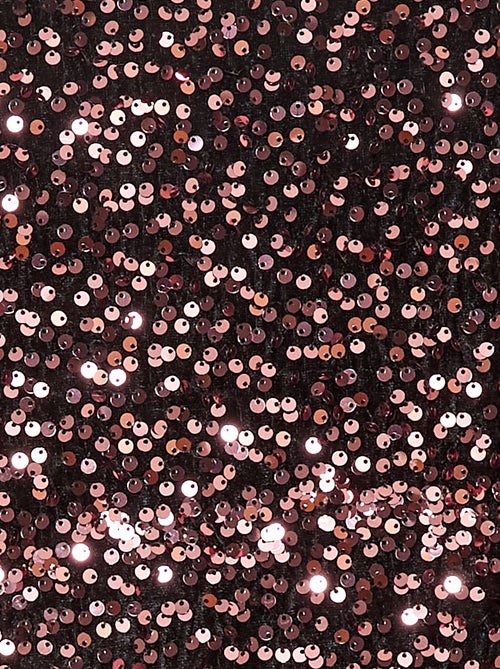 T-shirt in velluto con paillettes - Kiabi