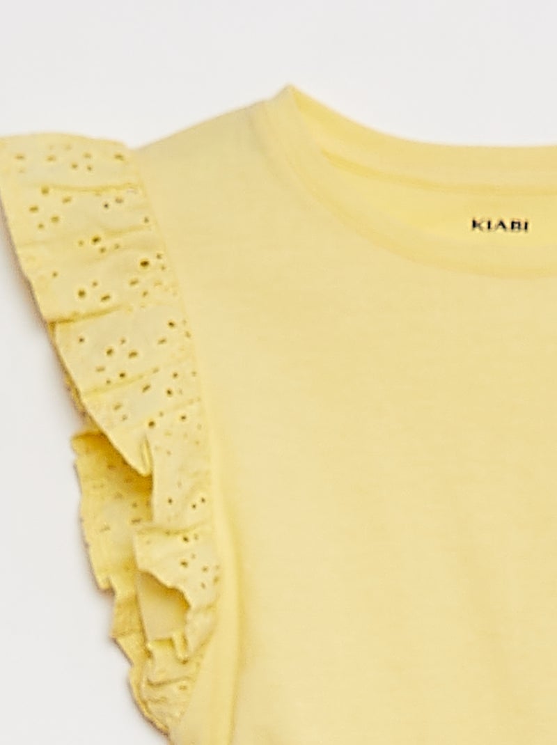 Old Seams Maglietta Uomo Manica Corta T-Shirt Uomo In Cotone Firmate Basic Regular Traspirante Tinta Unita Giallo Senape M Senape 118657593