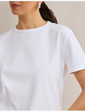 T-shirt interlock a maniche corte, mo fashion