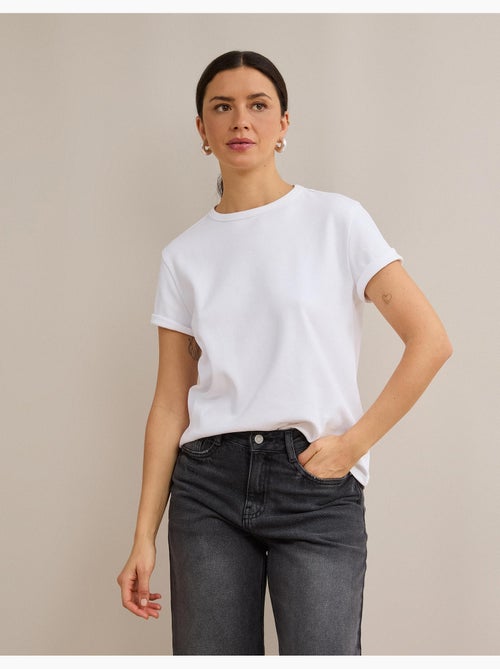 T-shirt interlock a maniche corte, mo fashion - Kiabi