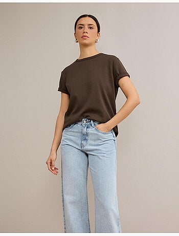 T-shirt interlock a maniche corte, mo fashion