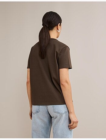T-shirt interlock a maniche corte, mo fashion
