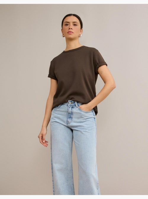 T-shirt interlock a maniche corte, mo fashion - Kiabi