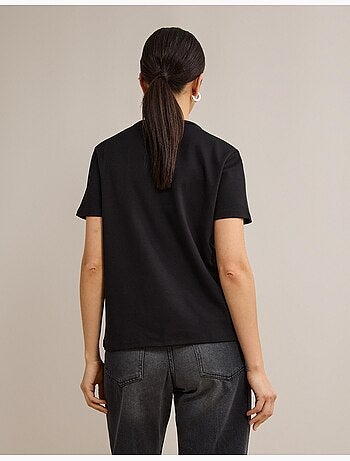 T-shirt interlock a maniche corte, mo fashion
