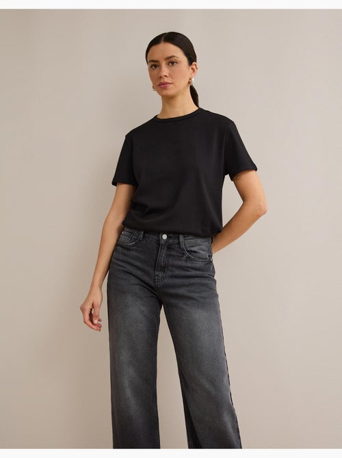 T-shirt interlock a maniche corte, mo fashion - Kiabi