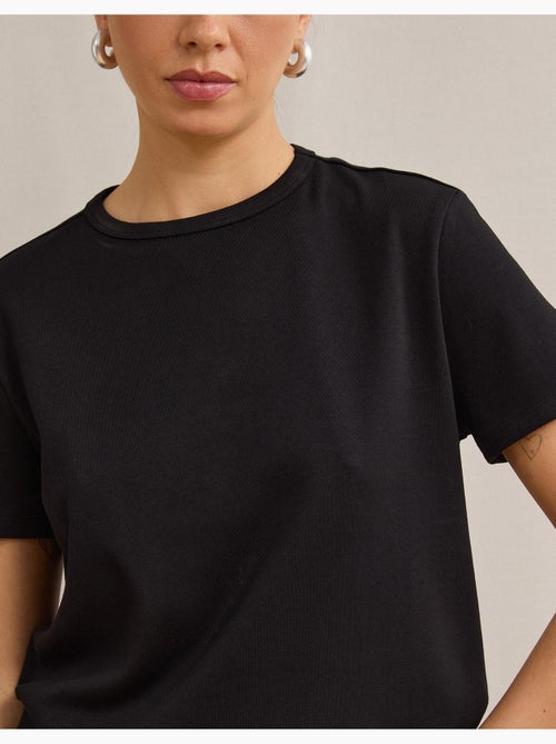 T-shirt interlock a maniche corte, mo fashion - Kiabi