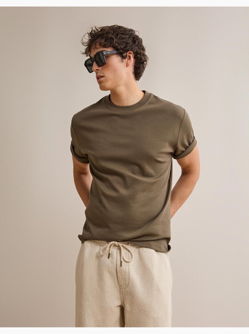 T-shirt Interlock, MO Fashion Verde - Kiabi