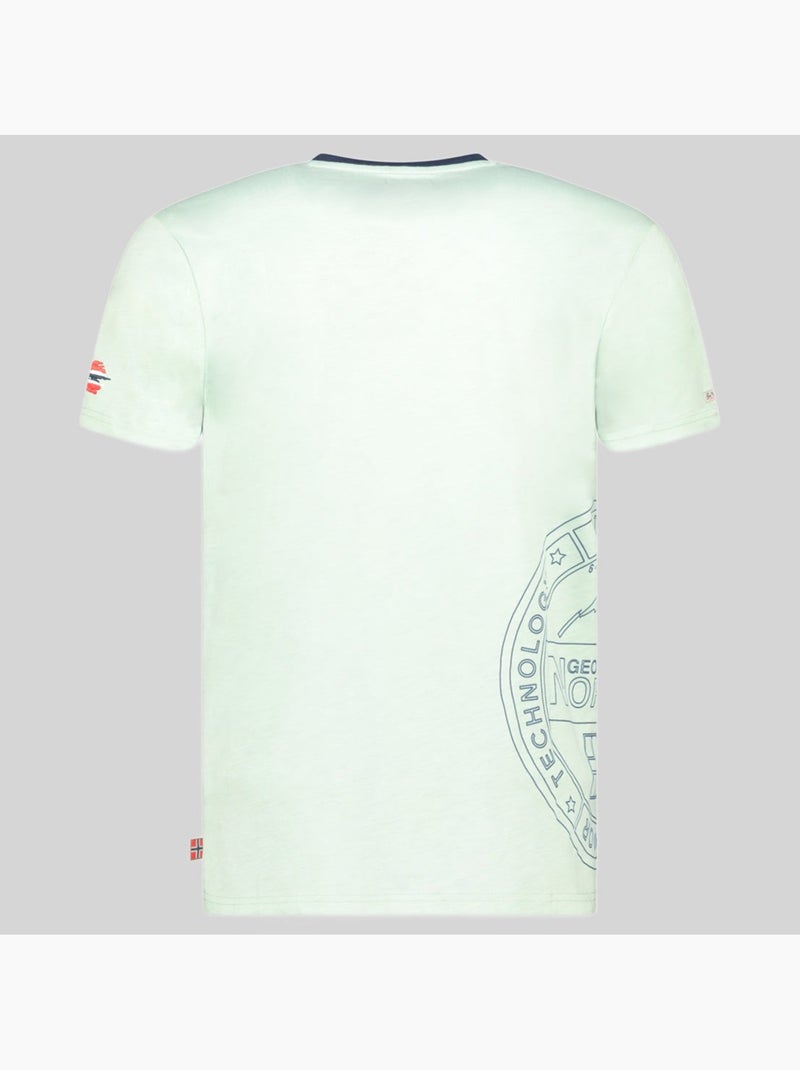 T-shirt j-flag – geographical norway Verde pastello - Kiabi