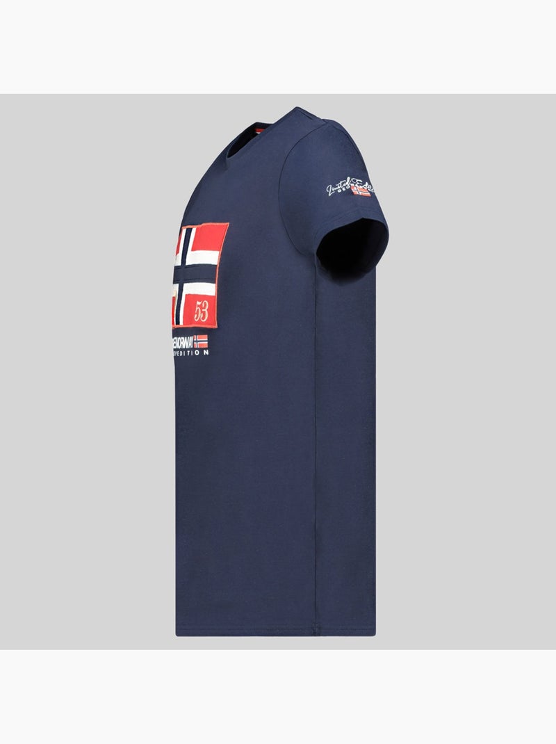 T-shirt j-newflag – geographical norway Blu marino - Kiabi