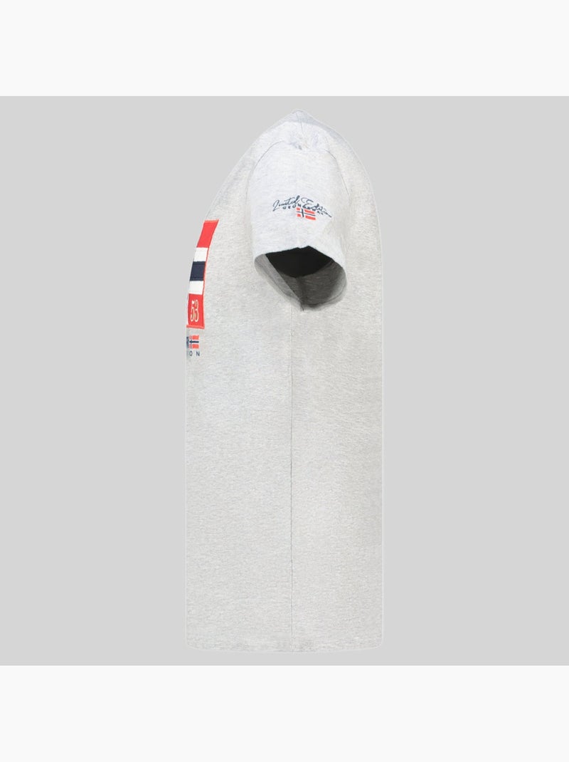 T-shirt j-newflag – geographical norway Grigio chiaro - Kiabi