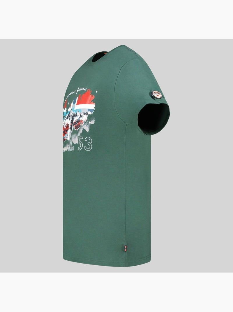 T-shirt j-stone – geographical norway Verde scuro - Kiabi