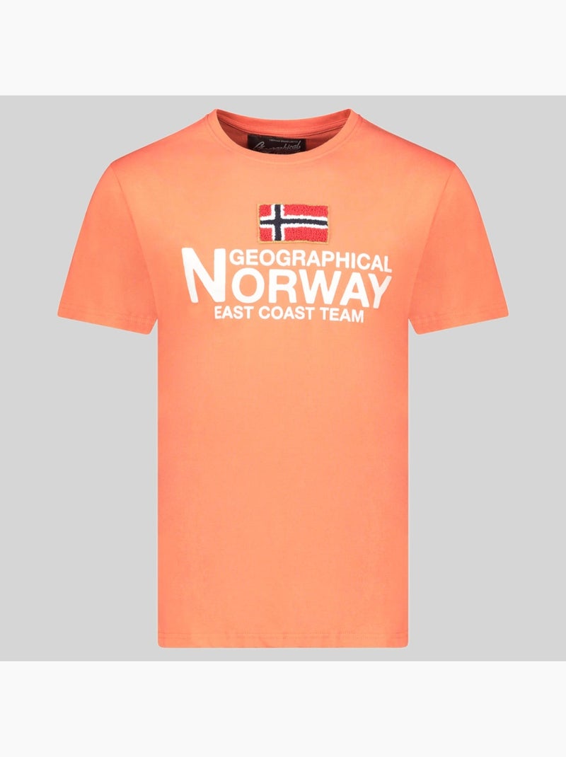 T-shirt jacky – geographical norway Corallo - Kiabi