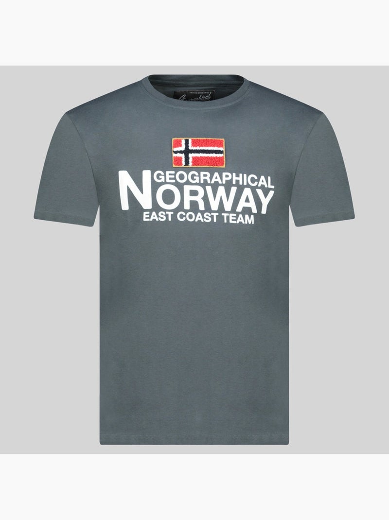 T-shirt jacky – geographical norway Grigio scuro - Kiabi