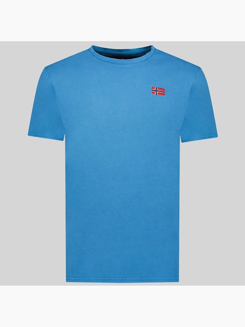 T-shirt jactus – geographical norway Blu - Kiabi