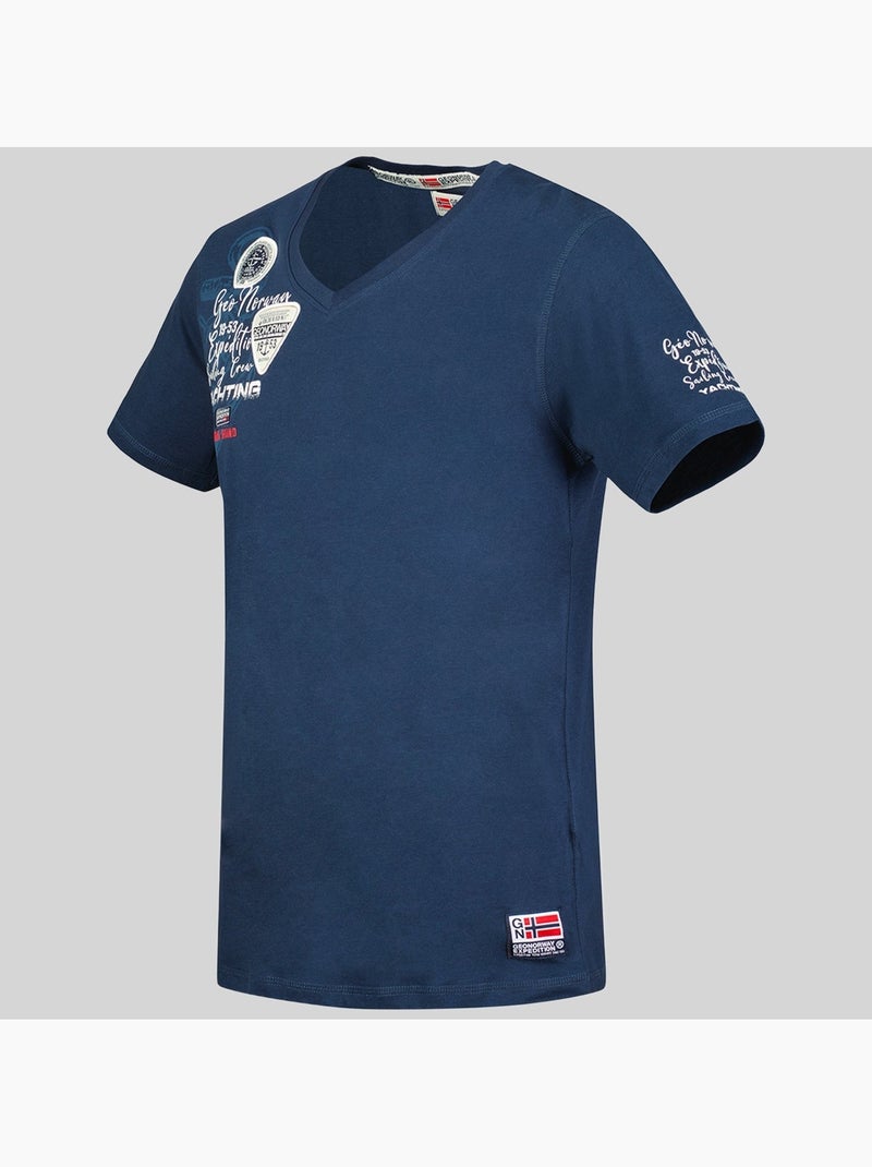 T-shirt jademora – geographical norway Blu marino - Kiabi