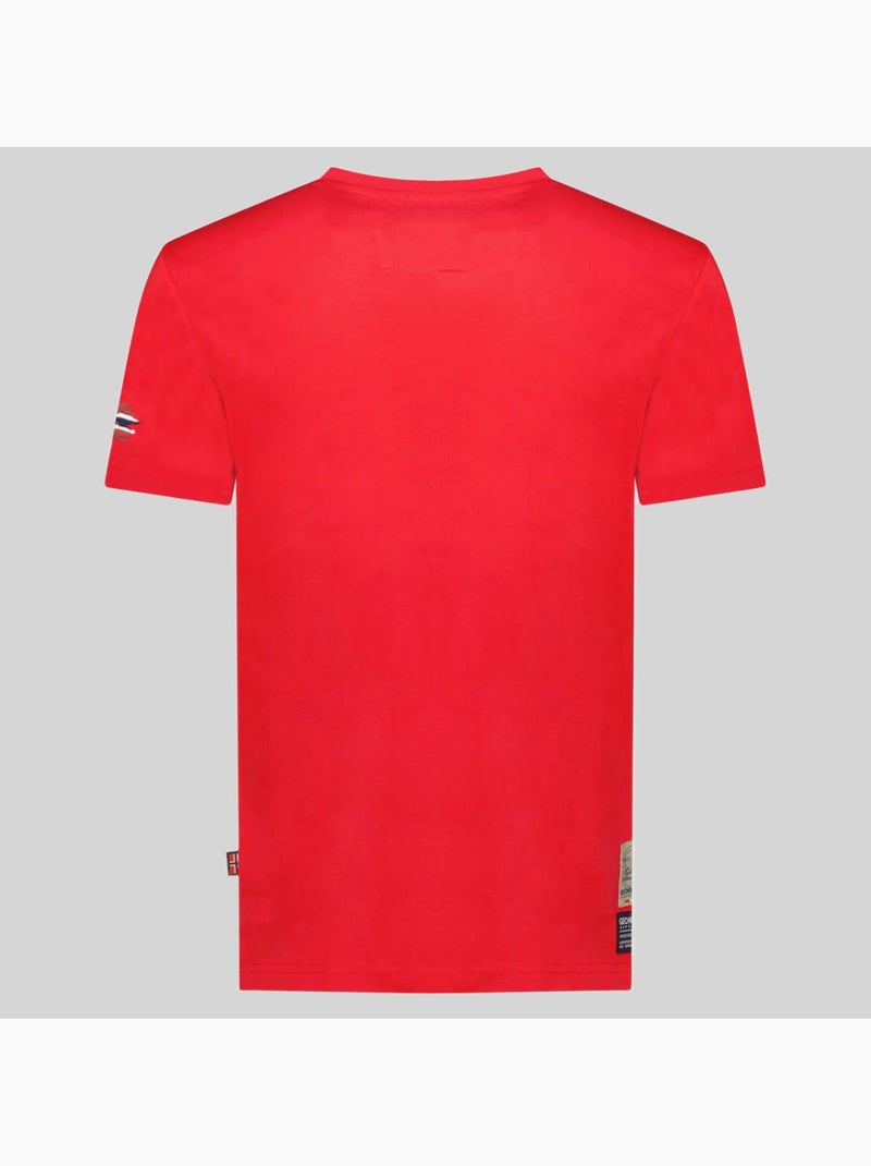 T-shirt jaldemar – geographical norway Rosso - Kiabi