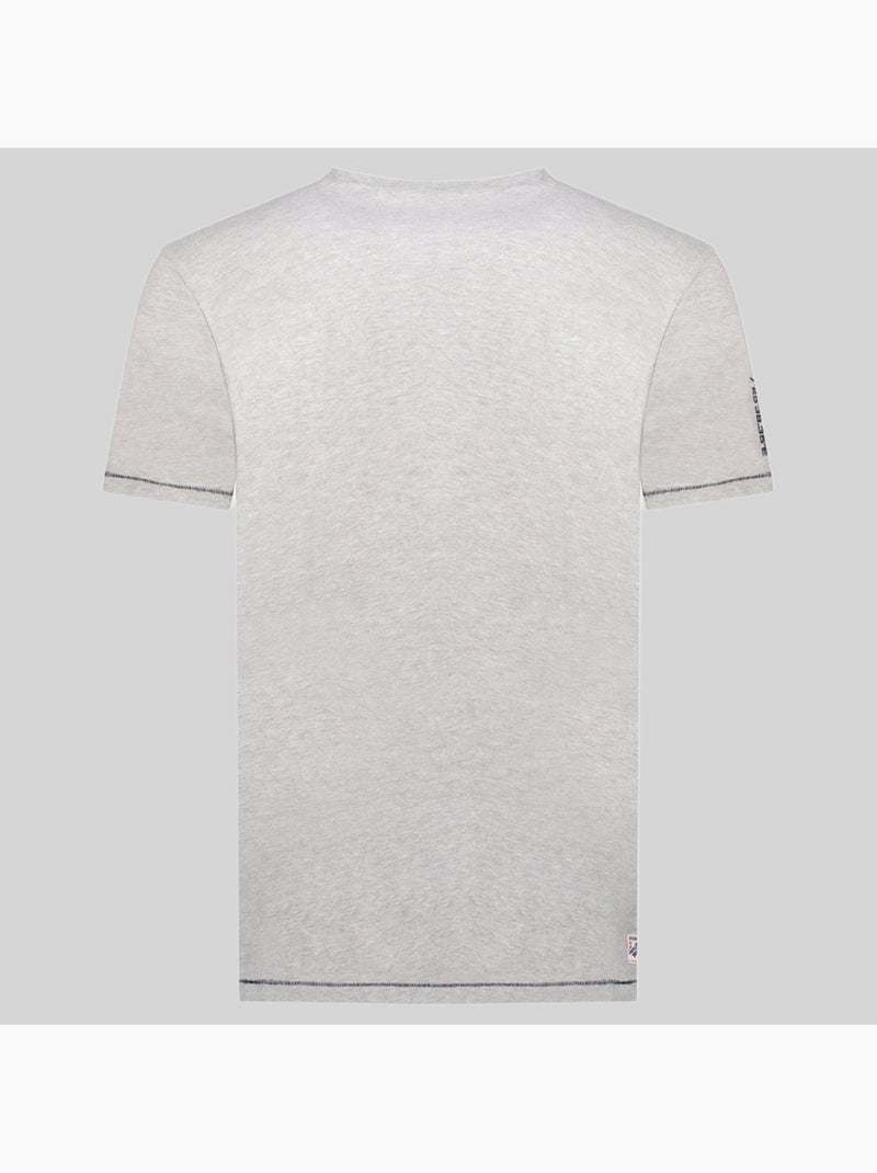 T-shirt jalvinio – geographical norway Grigio chiaro - Kiabi